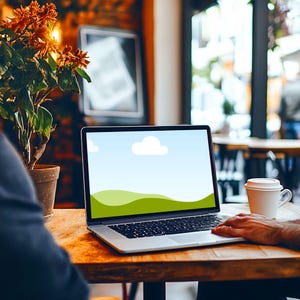 100 Canva Laptop Mockup Bundle Set, Canva Computer Screen Mockup, Canva Website Design Mockup, Canva Screen Display, Canva Modern Web Design image 5