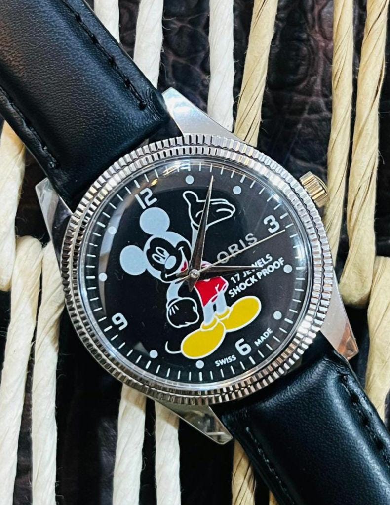 Oris mickey mouse - Etsy 日本