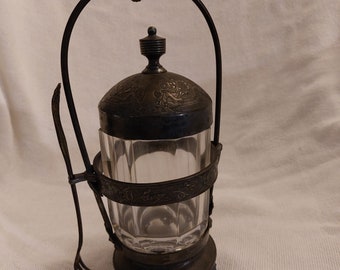 Reed and Barton Silver Plated Victorian Pickle Caster
