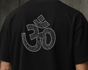 Mandala Om Symbol T-Shirt: Spiritual Yoga Graphic Tee