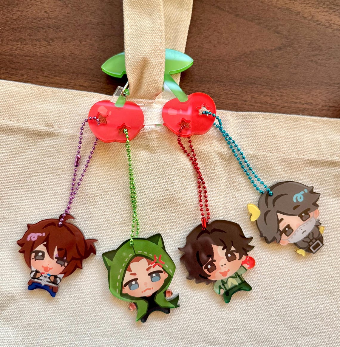 Prospector Keychains Identity V Acrylic Charm ( Prospector, Mercenary, Embalmer, Prisoner ...