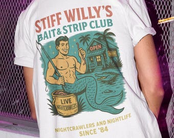 Stiff Willy’s Bait & Strip Club Tee