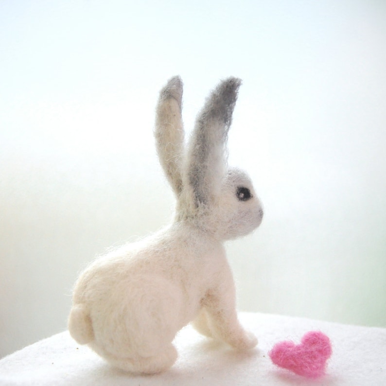 DIY Bunny Needle Felting Tutorial. Felting Tutorials. Needle Etsy