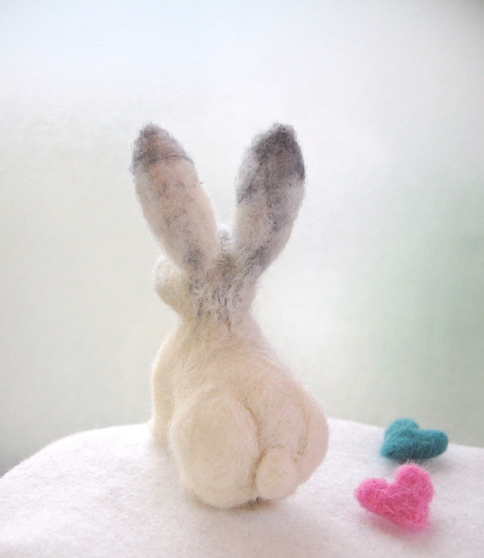 DIY Bunny Needle Felting Tutorial. Felting Tutorials. Needle Felting Instructions. How to Needle