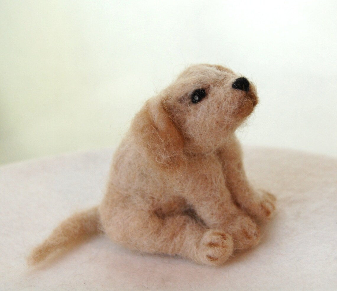 Needle Felted Puppy. Needle Felted Dogs. Felted Animals. Wool Etsy