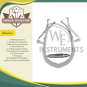 Thyroid Jolls/Friedman Retractor – 15cm – Self-Retaining for Thyroid Surgery