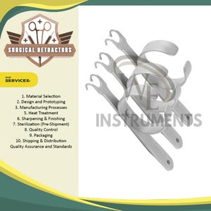 Martinez Kilner Face Lift Retractor – 11.5cm – Thumb Hook for Plastic Surgery