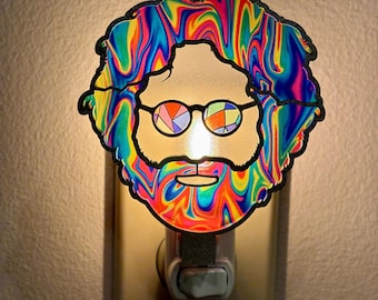 Grateful Dead Night Light Deadhead Christmas Gift Retro Home Decor