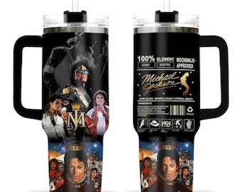 Michael Jackson 40oz, 20oz Tumbler