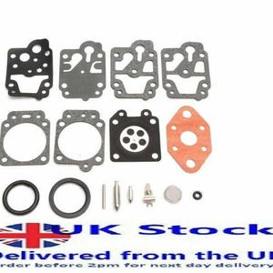 Hyundai HYEA5200X 52cc Carburetor Gasket Set Repair Carb Kit Walbro Spares