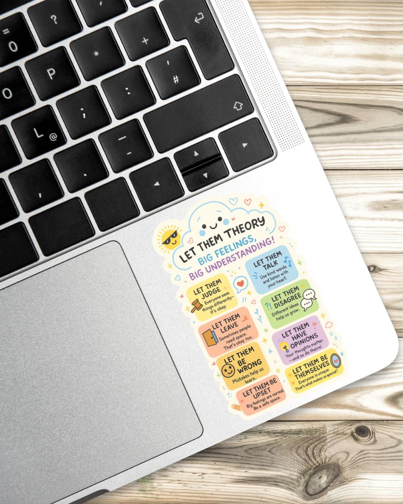 Let Them Theory Sticker – Emotional Intelligence Reminder for Teachers ...