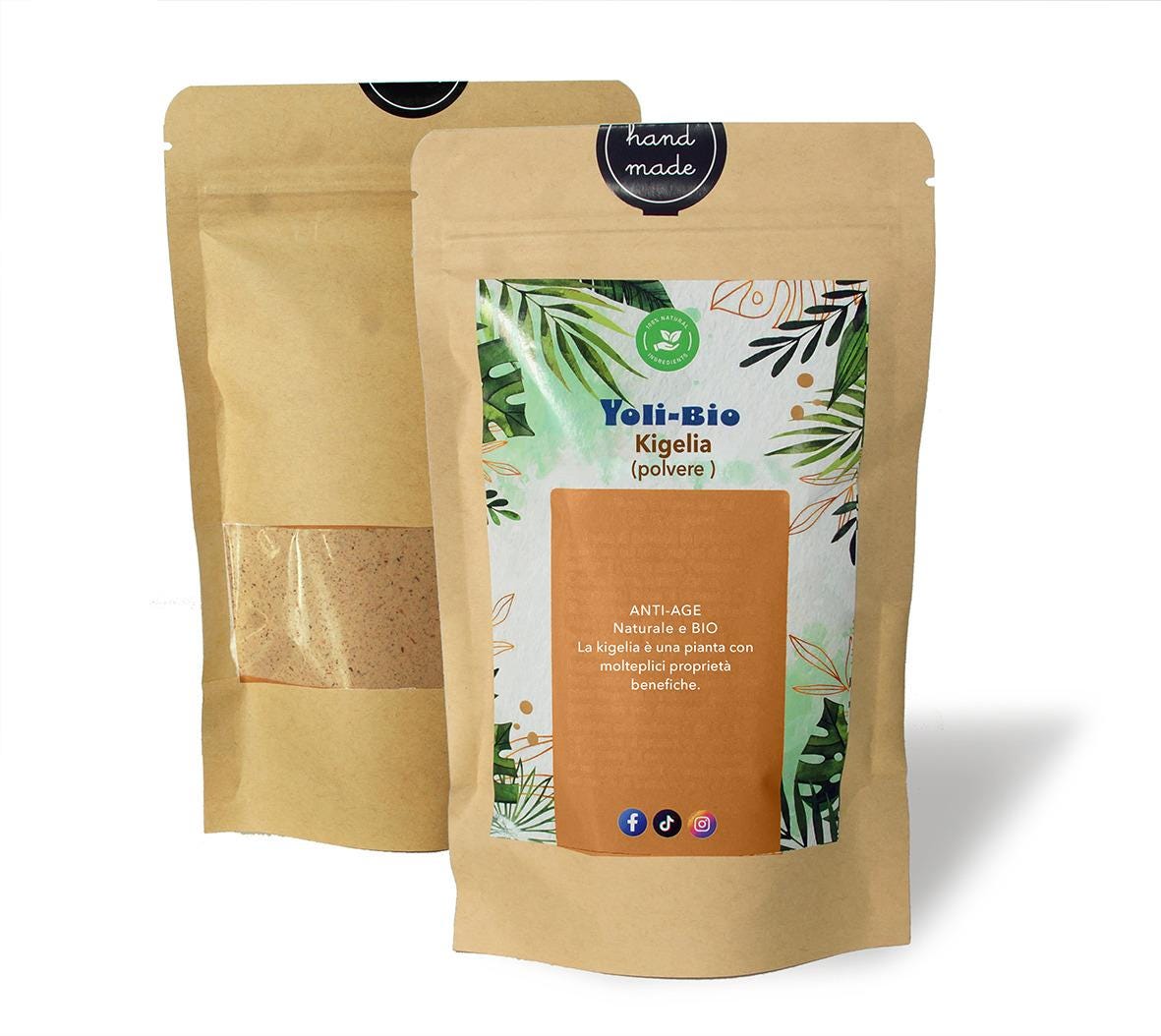 Beurre De Kigelia / Huile XXL – Mélange écorce & Racine – 200g X 2 – Naturel & Bio