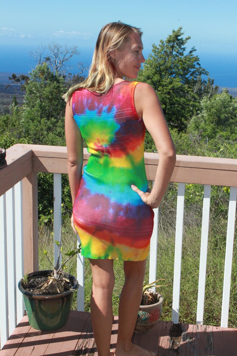 Tie Dye Tank Dress