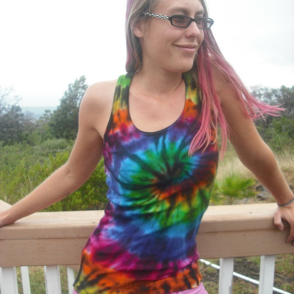 Tie Dye Racerback Tank Top XXL