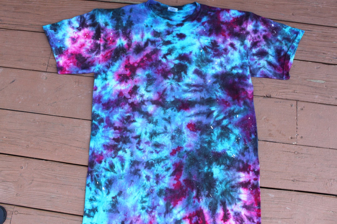 Tie Dye Galaxy Tee Shirt Size S Through 5X