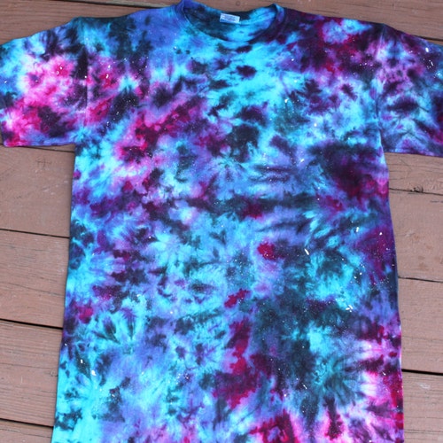 Choose Size Indigo Lapis Men's Tie Dye T Shirt Hand - Etsy