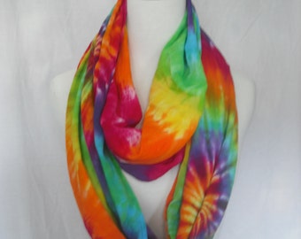 Tie Dye Infinity Circular Scarf | Wrap