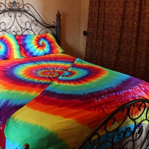 Tie dye Bed Sheet Set Twin, Twin XL, Full, Queen, or King