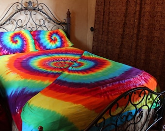 Tie dye Bed Sheet Set Twin, Full, Queen, or King