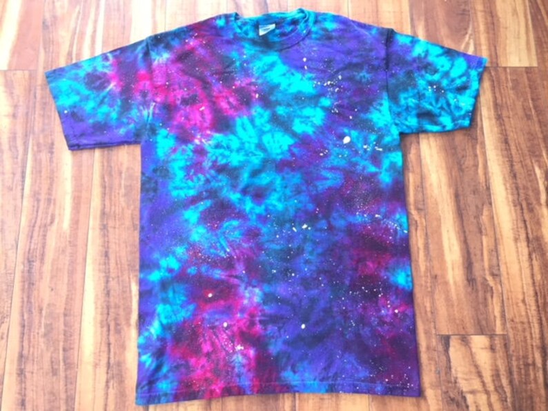 tie dye galaxy shirt