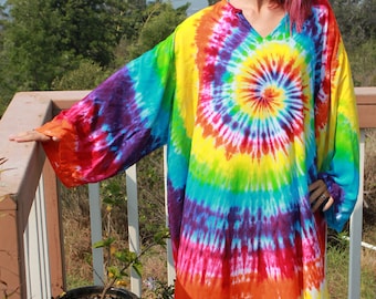 plus size tie dye