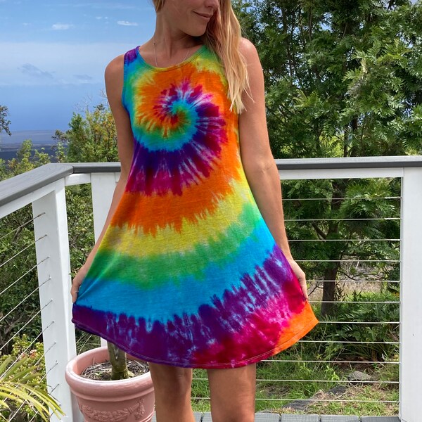 Tie Dye Skirt - Etsy