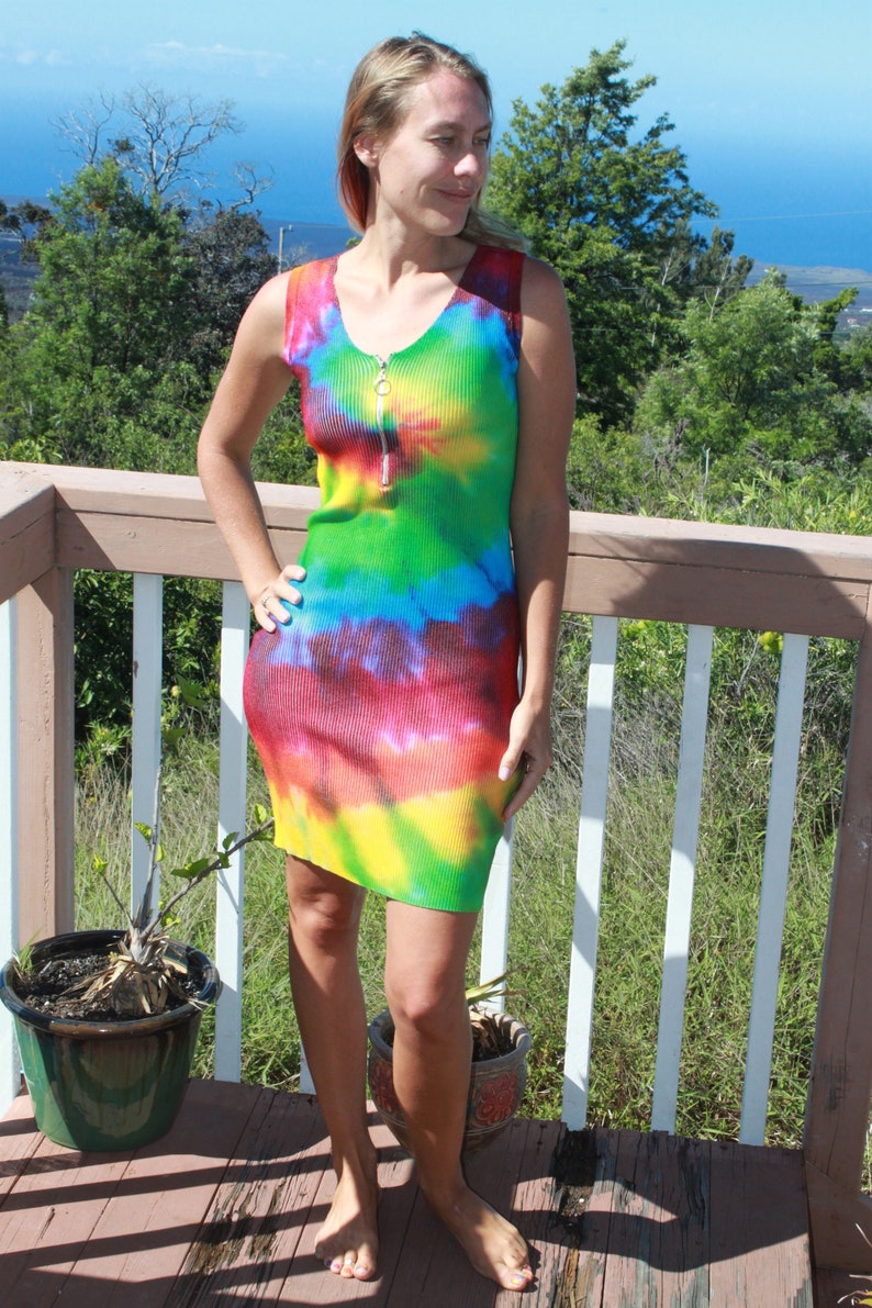 Tie Dye Tank Dress