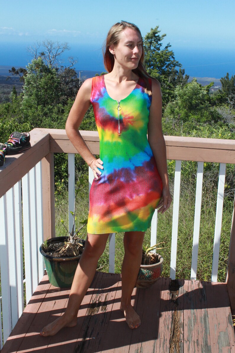 Tie Dye Tank Dress