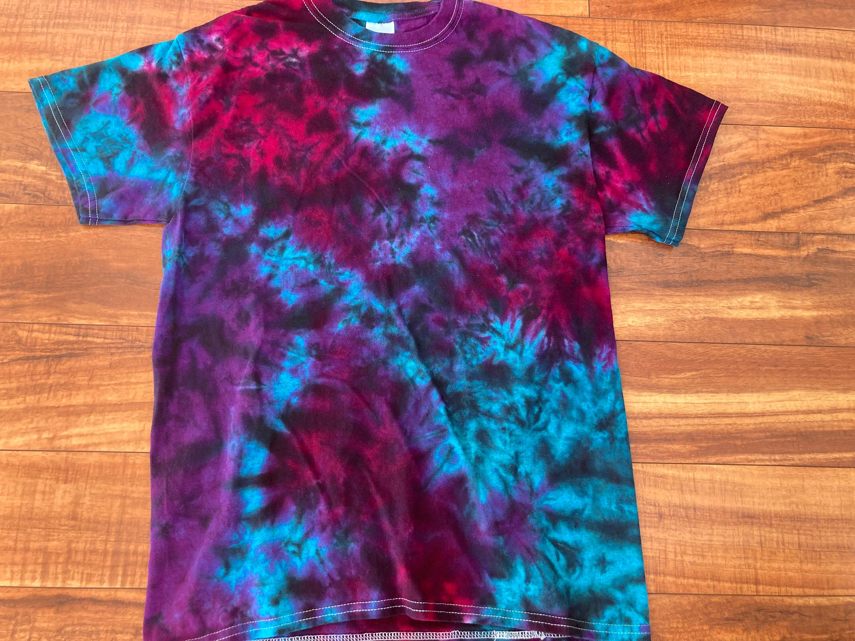 Tie Dye Galaxy Tee Shirt Size S Through 5X - Etsy