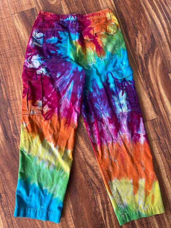 Tie Dye Rainbow Men's Cargo Pants Men's 