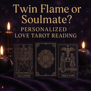 Soulmate Reading | Custom Tarot Reading | Personalized Zodiac Reading | Custom Astrology Reading | Same Day |