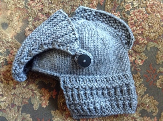 Knitted armor hat sales