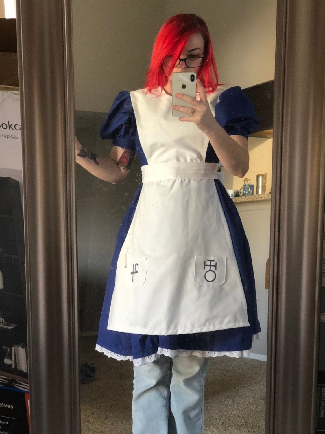 Game Alice Madness Returns Cosplay Costume Halloween Maid Dresses Apron  Dress