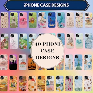 Sublimation Phone Case Design Sublimation Phone Case PNG, Sublimation Phone Case Template Bundle, Phone Sublimation Template, iPhone casing
