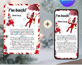 6-7 Elf Arrival Letter, Six Seven Trending Meme 67 Christmas Elf Letter, Elf Activities, Elf Welcome Kids Slang Christmas Printable Template