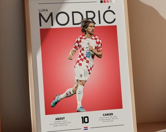 ルカ・モドリッチ サイン入り クロアチア 2024 オーセンティックマッチ
