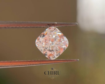 IGI-zertifiziertes quadratisches Kissen modifizierter Brilliantschliff CVD Labor gewachsener Diamant, E F Farbe VVS2 VS1 Klarheit lose Diamant für Schmuck, Ring, Ohrring