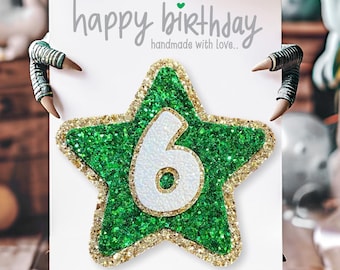 Dino-Green Birthday (Badge) - Perfect for Birthdays, Photo Shoots, or just being cute.. BIRTHDAY BADGE