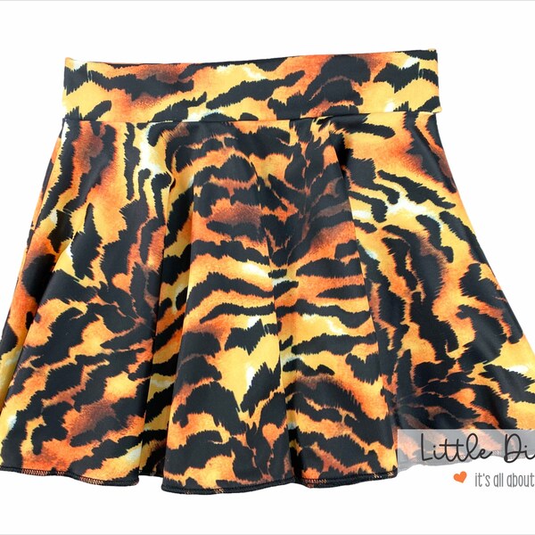 Tiger Skirt Etsy