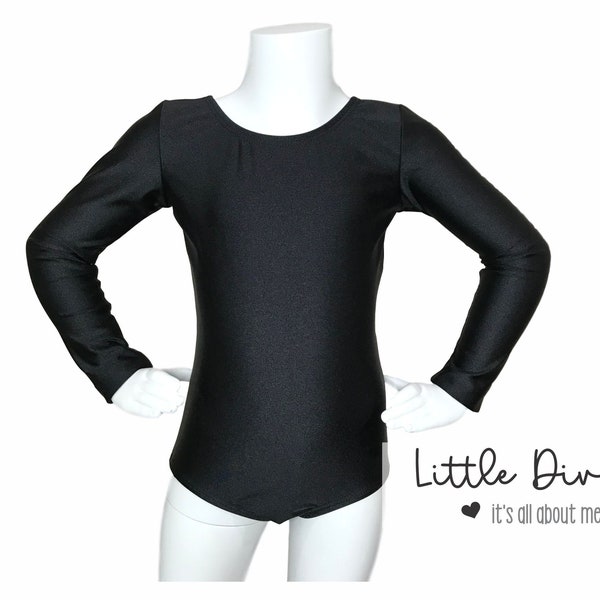 Black Leotard Etsy
