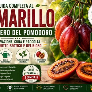Tamarillo in Pots Guide PDF | Grow Tree Tomato on Balcony | Exotic Fruit Container Gardening | Easy Step-by-Step Guide