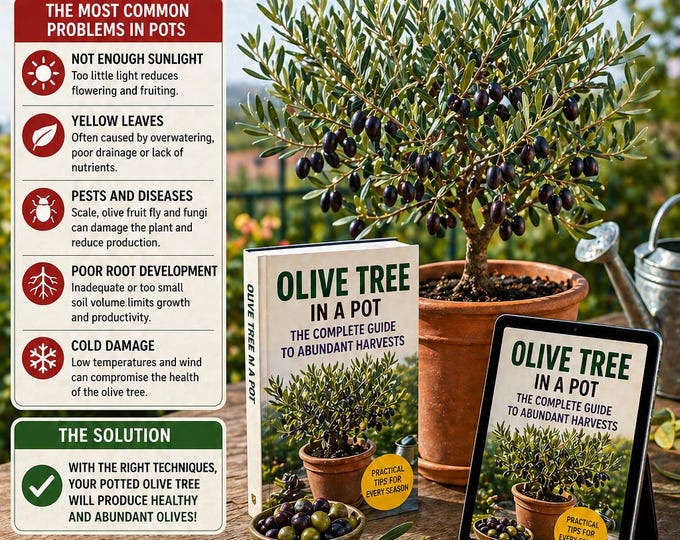 Olive Tree in Pot – Complete Growing Guide | Grow Olive Trees in Containers, More Fruits Faster, Proven Grower Method