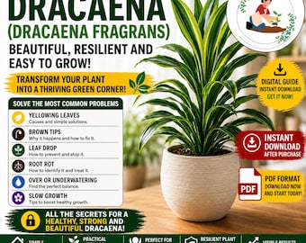 Dracaena Care Guide PDF – Dracaena in Pots | Brown Tips & Dracaena Problems