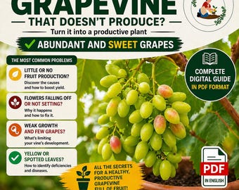 Grow Grapes in Pots Guide – Balcony & Patio Grape Vine | More Clusters, Sweeter Fruit, Proven Growing Method