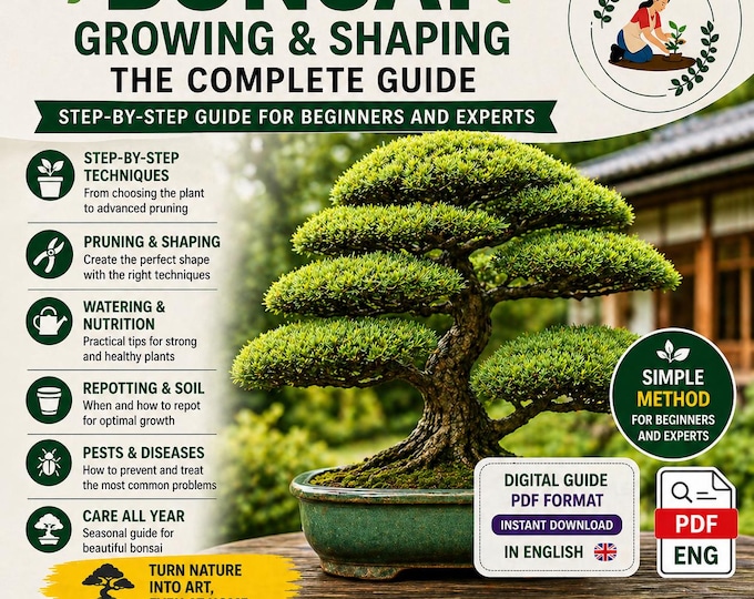 Stop Killing Your Bonsai – The Exact Method to Keep It Alive, Healthy & Perfectly Shaped,pdf guide