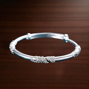 Dainty Cuff Bracelet, 925 Sterling Silver Cuff, Silver Bangle, Silver Bracelet, Adjustable Bangle, Women Bracelet, Silver Cuff, Gift for Her