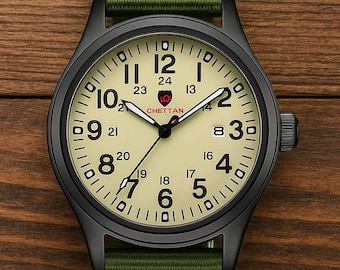 Reloj táctico para hombre Cheetah Command Green