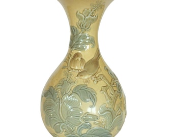 リヤドロ lladro 「sparrows and flowers vase」 Lladro 