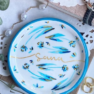 Custom Wedding Gift, Ring Dish, Date and Initials, Wedding Gift,Personalized Gift, Personalized, Engagement Gift for Bride