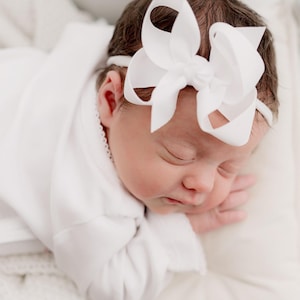Strik op hoofdband, strik voor babymeisjes